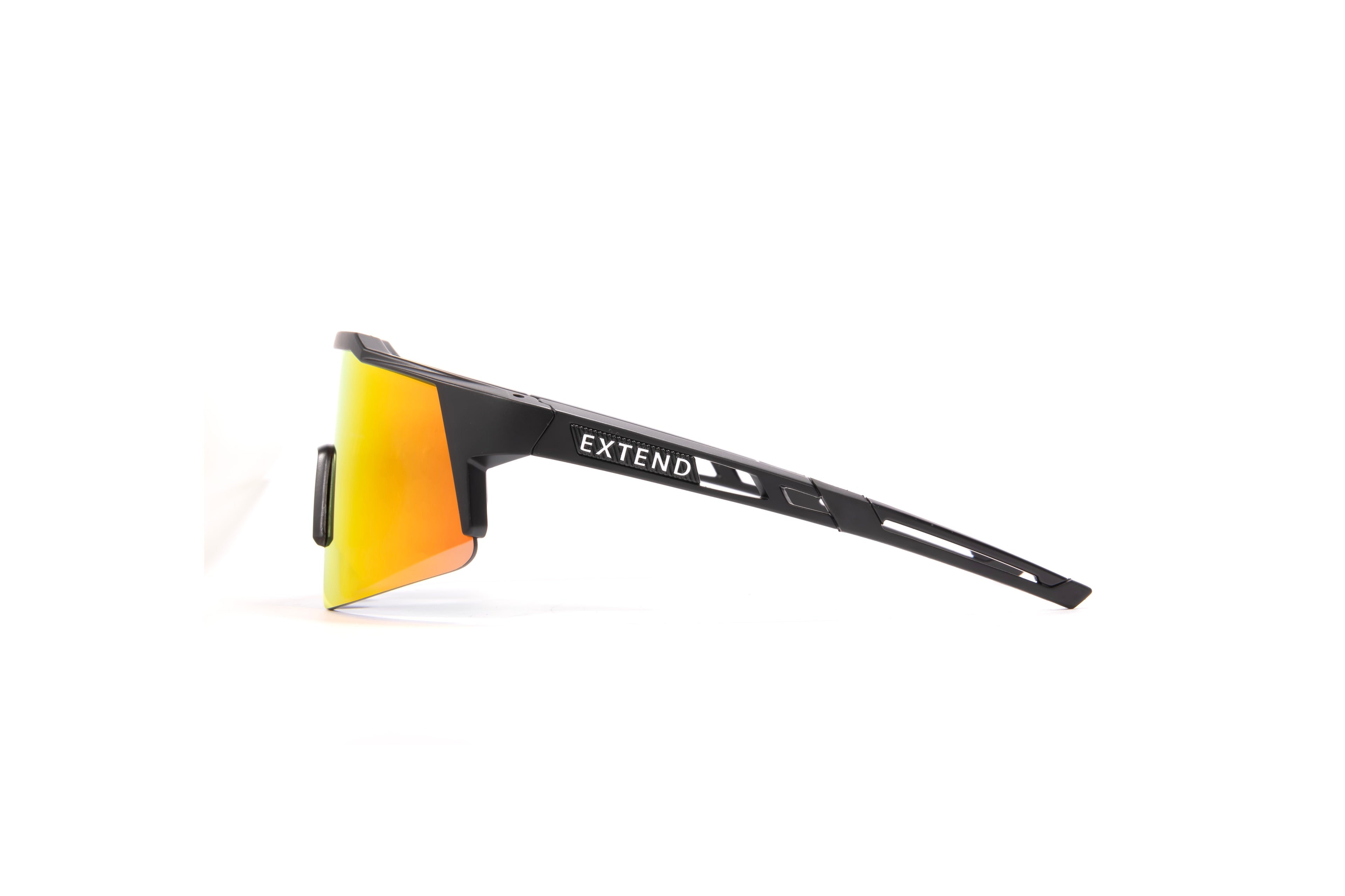 Extend sunglasses blackred sideview